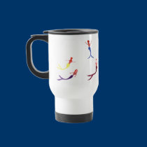 Swimming Mermaids Mugs & Drinkware