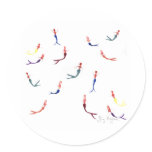 Swimming Mermaids Sticker