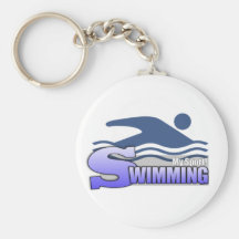 SWIMMING MySport! Keychain