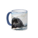 swimming newfs mug