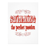 Swimming Passion Custom Invite