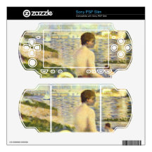 Swimming Pool by Georges Seurat Skins For The PSP Slim