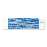 Swimming Pool Mosaic Bumper Sticker