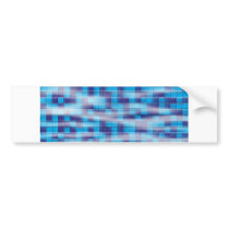Swimming Pool Mosaic Bumper Sticker