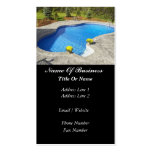 Swimming Pools Business Card
