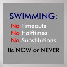Swimming Posters
