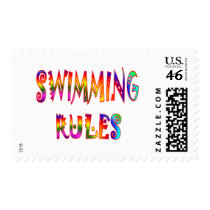 Swimming Rules postage