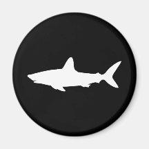 Swimming Shark Fridge Magnets