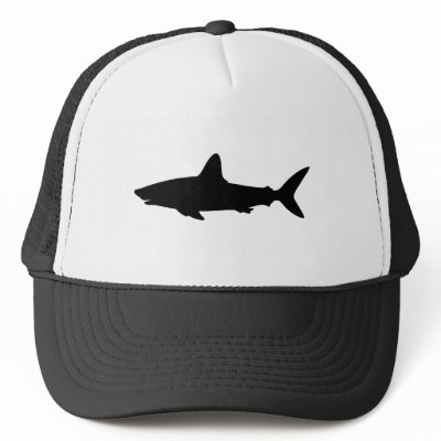 Swimming Shark Mesh Hat