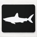 Swimming Shark mousepads