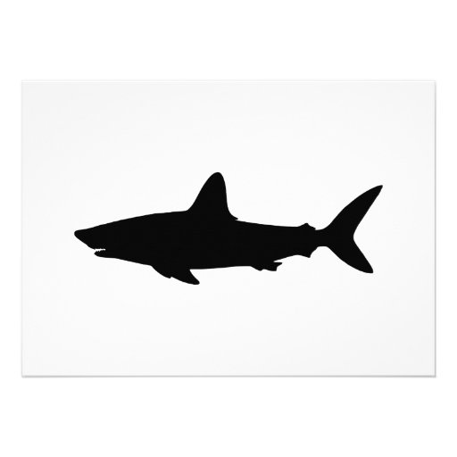 Swimming Shark Personalized Invite