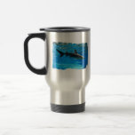 Swimming Shark Travel Mug