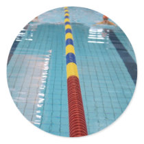 swimming sticker