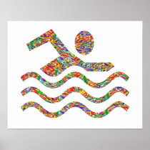 Swimming Success Print