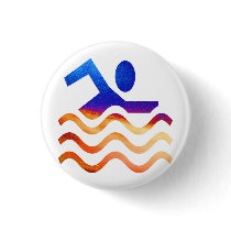 Swimming Success:  Smallest Cute Baby Buttons