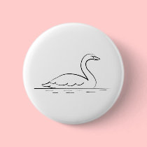 Swimming Swan buttons by White_Wedding Swimming Swan buttons