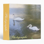 Swimming Swans Photo Binder