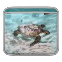 Swimming Turtle iPad Sleeve