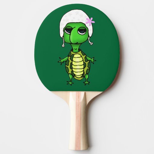 Swimming Turtle PingPong Paddle Zazzle
