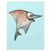 Swimming Upstream Fish Custom Flyer
