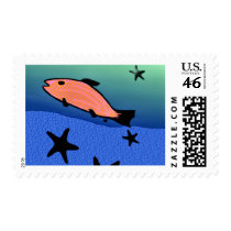 Swimming With The Stars Postage Stamp