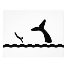 Swimming with the Whales Custom Invites