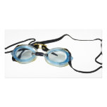 SwimmingGoggles091209 Custom Photo Card