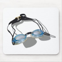 SwimmingGoggles091210 Mouse Pad