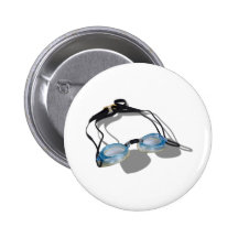 SwimmingGoggles091210 Pinback Buttons