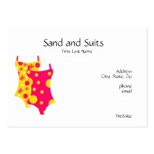 Swimsuit Business Cards
