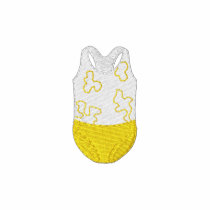 Swimsuit embroidered shirts