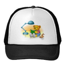 Swindler learns how to read trucker hat