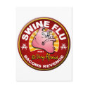 Swine Flu - Bacons Revenge! postcards