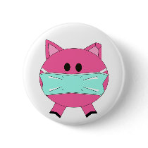 Swine Flu Badge Buttons