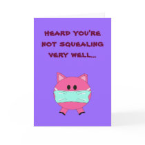 Swine Flu get well card by obliviouschild Swine Flu get well card