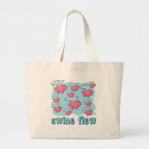 Swine Flu Humor Products Bag