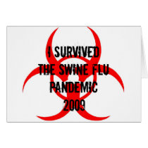 SWINE FLU PANDEMIC cards