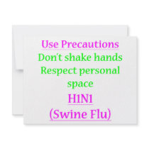 Swine Flu Pres 2 invitations by quityourdarnsmoking Swine Flu Pres 2 invitations