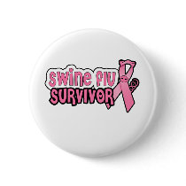 Swine Flu Survivor Pins