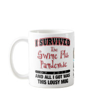 Swine Flu Survivor Mugs