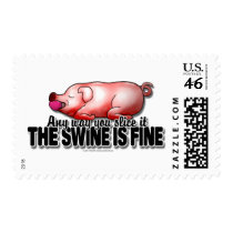 Swine Is Fine Stamp