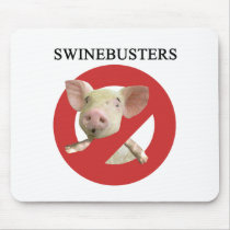 Swinebusters! mousepads