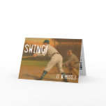 Swing! (& a miss...) cards