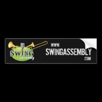 Swing Assembly Bumper Sticker bumper stickers