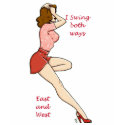 Swing both ways t-shirts