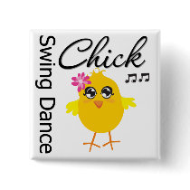 Swing Dance Chick buttons