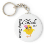 Swing Dance Chick Key Chains
