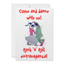 swing dancers invitation