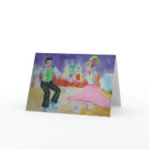 Swing Dancing on saturday night Card