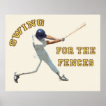 Swing For The Fences Print
